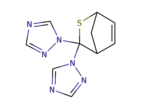 3,3-bis-(1,2,4-triazol-1-yl)-2-thiabicyclo<2.2.1>hept-5-ene