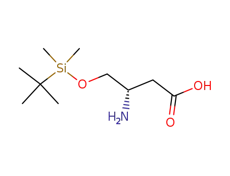 (3S)-3-amino-4-(tert-butyldimethylsilyloxy)butanoic acid