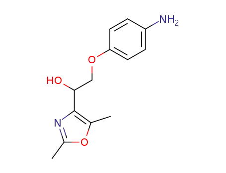 4-Oxazolemethanol, a-[(4-aminophenoxy)methyl]-2,5-dimethyl-