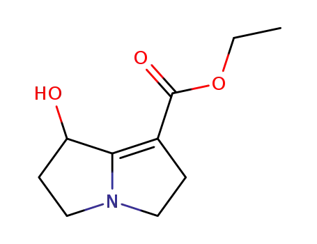1H-Pyrrolizine-7-carboxylic acid, 2,3,5,6-tetrahydro-1-hydroxy-, ethyl
ester