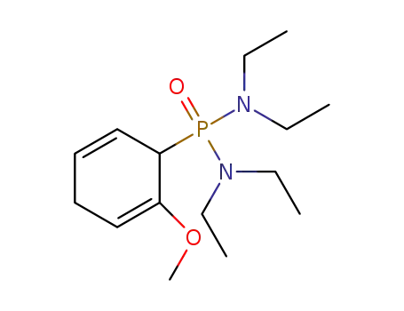 2-methoxycyclohexa-1,4-dien-3-ylphosphonic acid bis(N,N-diethylamide)