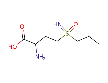 Molecular Structure of 70085-86-8 (2-amino-4-(S-propylsulfonimidoyl)butanoic acid)