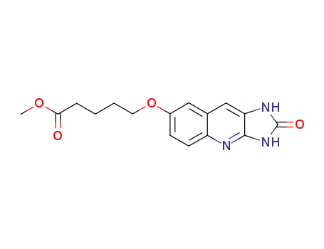 Pentanoic acid,
5-[(2,3-dihydro-2-oxo-1H-imidazo[4,5-b]quinolin-7-yl)oxy]-, methyl ester