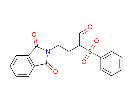 4-(1,3-dioxoisoindolin-2-yl)-2-(phenylsulfonyl)butanal