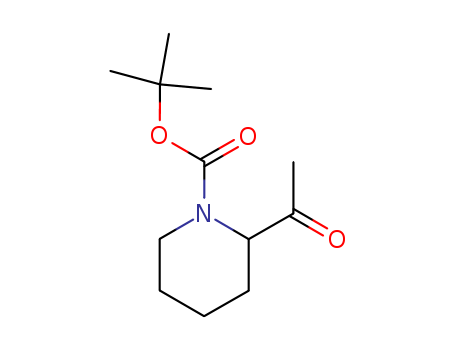 2-Acetyl-1-piperidinecarboxylic acid tert-butyl ester