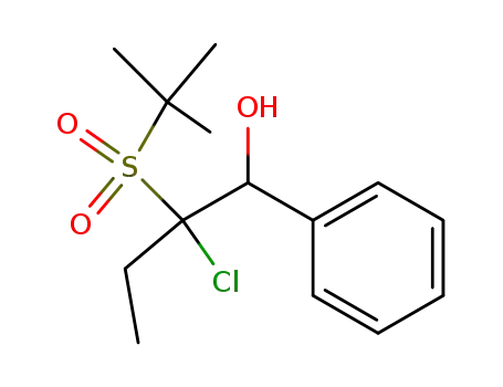 threo-2-tert-butylsulfonyl-2-chloro-1-phenylbutanol