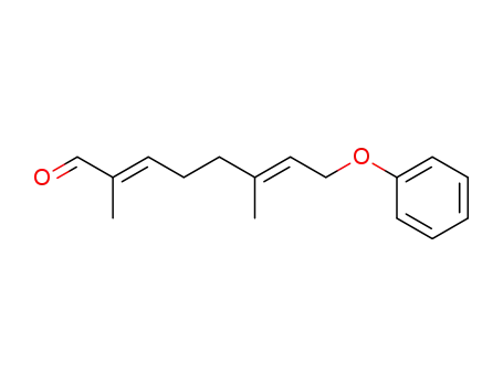 2,6-Octadienal, 2,6-dimethyl-8-phenoxy-, (E,E)-
