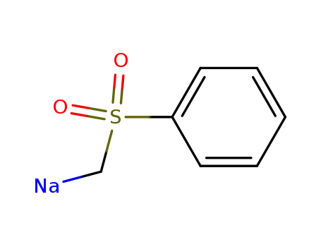 Molecular Structure of 55454-02-9 (sodium salt of methyl phenyl sulfone)