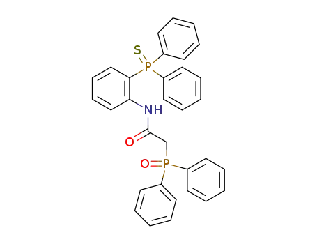 2-(diphenylphosphoryl)-N-[2-(diphenylthiophosphoryl)phenyl]acetamide