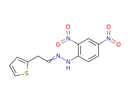 1-((2-thiophen-2-yl)ethylidene)-2-(2,4-dinitrophenyl)hydrazine
