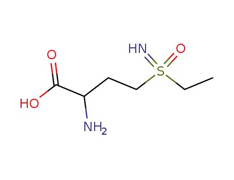 Molecular Structure of 5072-23-1 (Butanoic acid, 2-amino-4-(S-ethylsulfonimidoyl)-)