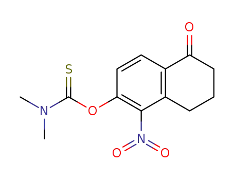 6-(N,N-dimethylthiocarbamoyloxy)-5-nitro-3,4-dihydro-1(2H)-naphthalenone