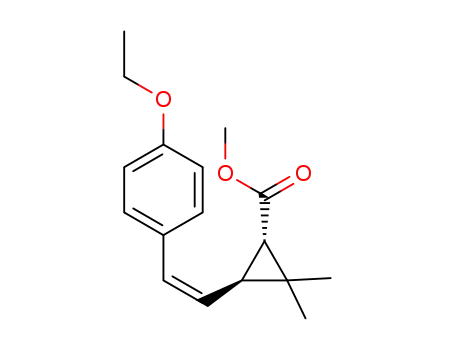 methyl (1S,3S)-3-[(Z)-2-(4-ethoxyphenyl)ethen-1-yl]-2,2-dimethylcyclopropane-1-carboxylate