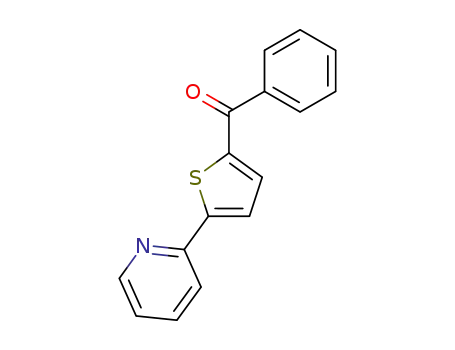 Molecular Structure of 38396-58-6 (phenyl-(5-pyridin-2-yl-thiophen-2-yl)-methanone)