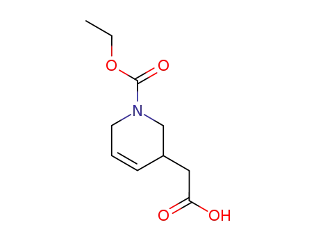 3-Pyridineacetic acid, 1-(ethoxycarbonyl)-1,2,3,6-tetrahydro-
