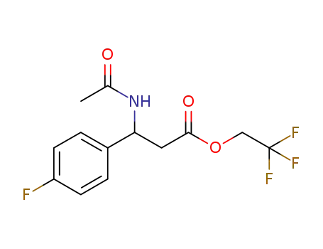 C<sub>13</sub>H<sub>13</sub>F<sub>4</sub>NO<sub>3</sub>