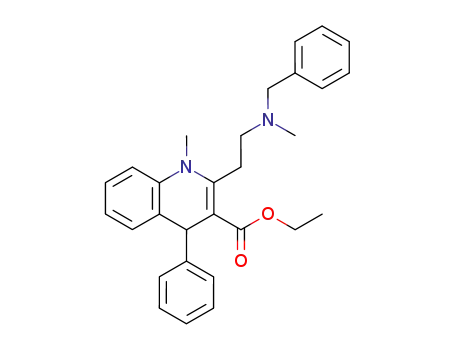 2-[2-(Benzyl-methyl-amino)-ethyl]-1-methyl-4-phenyl-1,4-dihydro-quinoline-3-carboxylic acid ethyl ester
