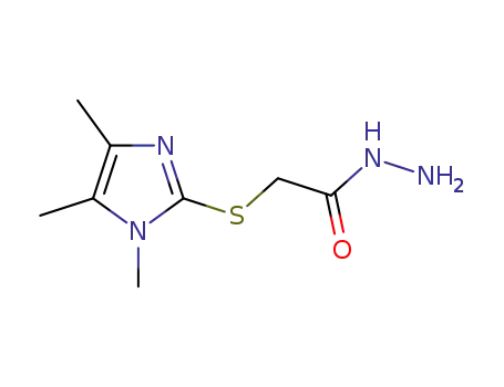 2-[(1,4,5-trimethyl-1H-imidazol-2-yl)sulfanyl]acetohydrazide