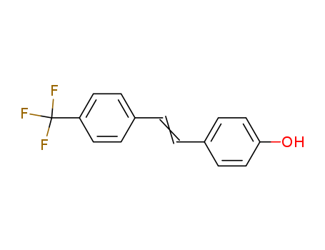 Phenol, 4-[2-[4-(trifluoromethyl)phenyl]ethenyl]-, (E)-