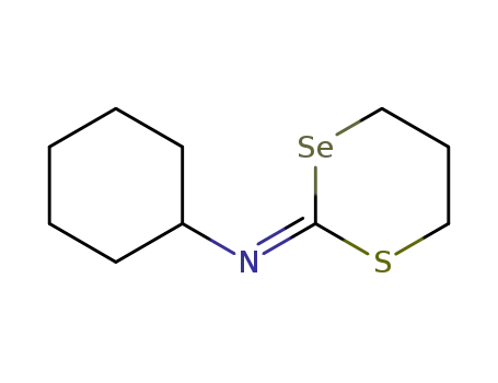 Molecular Structure of 1429333-46-9 (2-cyclohexylimino-1,3-thiaselenane)