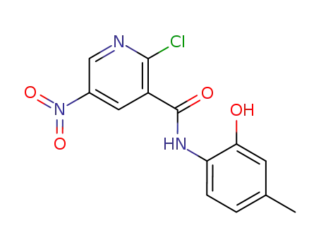 N-(2-hydroxy-4-methylphenyl)-2-chloro-5-nitro-3-pyridinecarboxamide