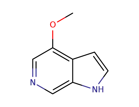 Molecular Structure of 357263-40-2 (1H-Pyrrolo[2,3-c]pyridine,4-methoxy-(9CI))