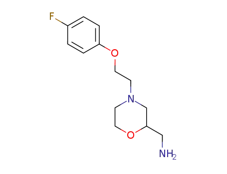 C-{4-[2-(4-Fluoro-phenoxy)-ethyl]-morpholin-2-yl}-methylamine