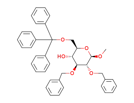 methyl 2,3-di-O-benzyl-6-O-trityl-β-D-glucopyranoside