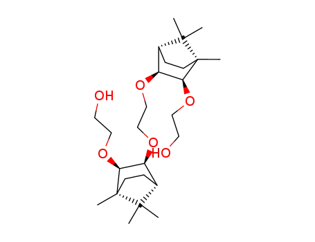 (+)-(1R,2R,3S,4S)-1,2-bis<2-(2'-hydroxyethoxy)-1,7,7-trimethylbicyclo<2.2.1>hept-3-yloxy>ethane