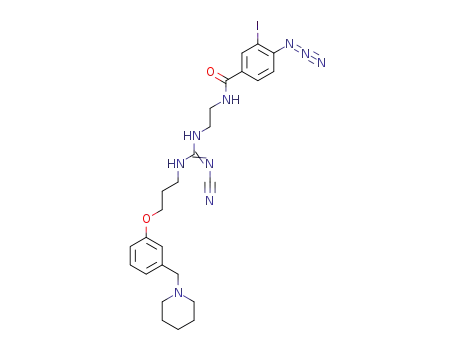 Molecular Structure of 126632-02-8 (iodoazidopotentidine)