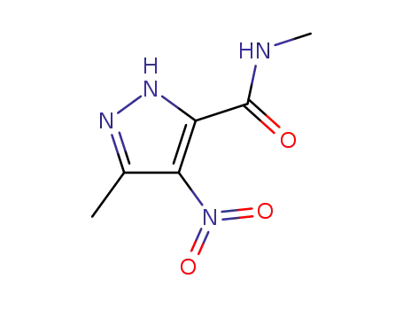N,5-dimethyl-4-nitro-1H-pyrazole-3-carboxamide