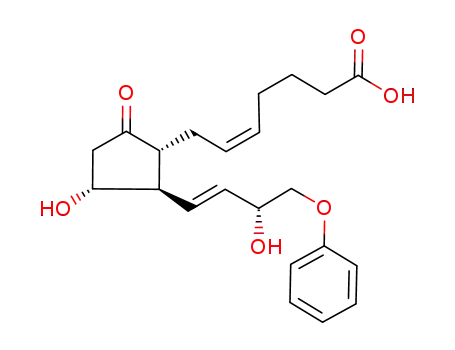 Molecular Structure of 54382-74-0 (16-PHENOXY TETRANOR PROSTAGLANDIN E2)