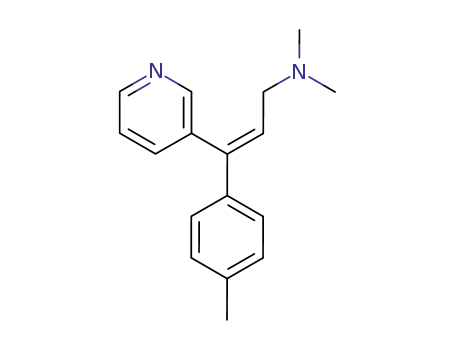 2-Propen-1-amine, N,N-dimethyl-3-(4-methylphenyl)-3-(3-pyridinyl)-,
(Z)-