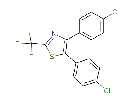 Thiazole, 4,5-bis(4-chlorophenyl)-2-(trifluoromethyl)-