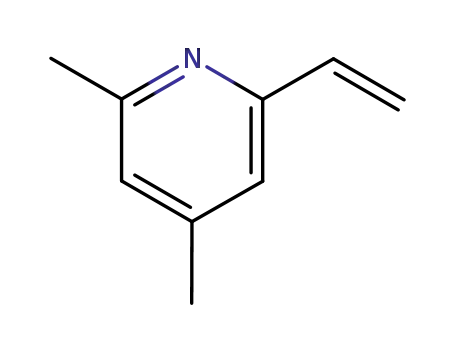Molecular Structure of 13959-30-3 (Pyridine, 2-ethenyl-4,6-dimethyl-)