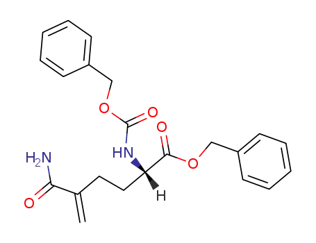 5-Hexenoic acid,
5-(aminocarbonyl)-2-[[(phenylmethoxy)carbonyl]amino]-, phenylmethyl
ester, (S)-
