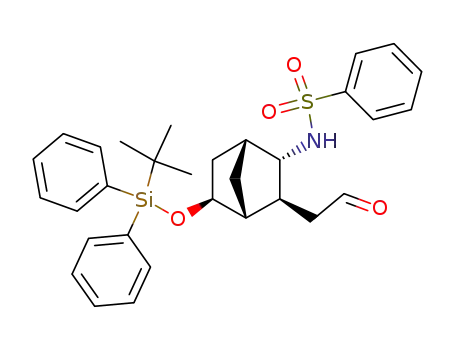 (1R,2S,3S,4R,6S)-6-tert-butyldiphenylsilyloxy-2-formylmethyl-3-phenylsulfonylaminobicyclo<2.2.1>heptane