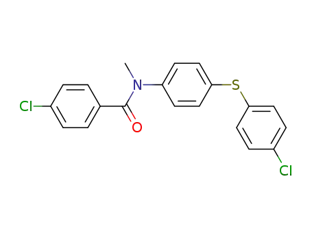 4-Chloro-N-[4-(4-chloro-phenylsulfanyl)-phenyl]-N-methyl-benzamide