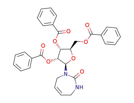 (2R,3R,4R,5R)-2-(benzoyloxymethyl)-5-(2-oxo-2,3,4,7-tetrahydro-1H-1,3-diazepin-1-yl)tetrahydrofuran-3,4-diyl dibenzoate