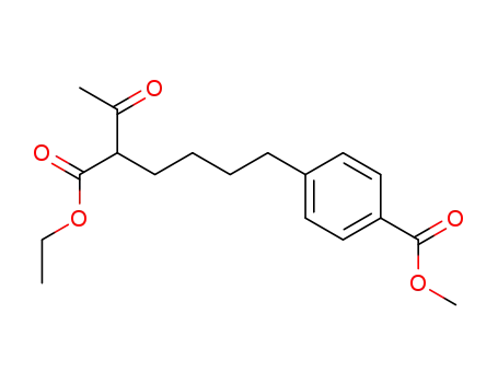 methyl 4-(5-ethoxycarbonyl-6-oxoheptyl)benzoate