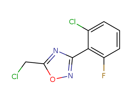 3-(2-chloro-6-fluorophenyl)-5-(chloromethyl)-1,2,4-oxadiazole