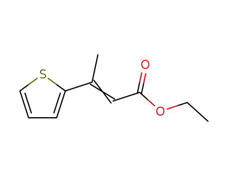 Molecular Structure of 62815-71-8 (2-Butenoic acid, 3-(2-thienyl)-, ethyl ester, (Z)-)