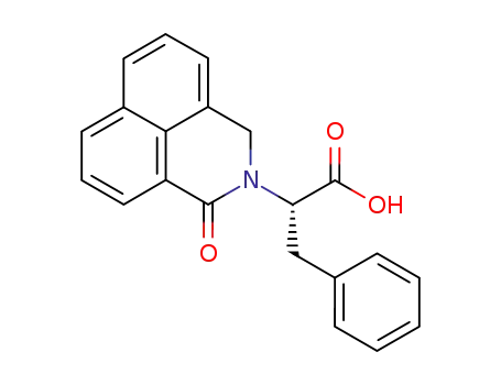 (2S)-2-(1-oxo-2,3-dihydro-1H-benz<de>isoquinolin-2-yl)-3-phenylpropionic acid