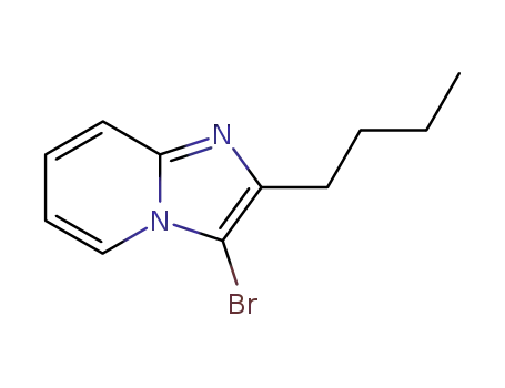 3-bromo-2-butylimidazo<1,2-a>pyridine
