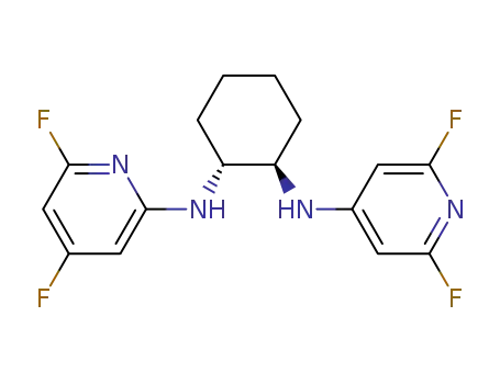 (R,R)-trans-N-(2,6-difluoropyridin-4-yl)-N'-(4,6-difluoropyridin-2-yl)cyclohexane-1,2-diamine