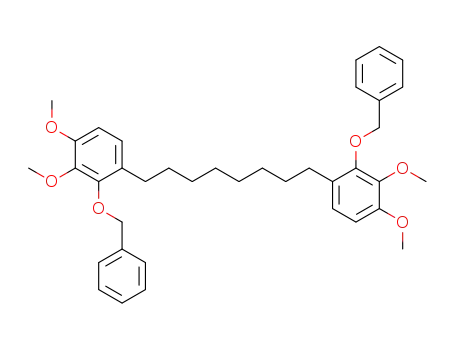 1,8-bis-(2-benzyloxy-3,4-dimethoxyphenyl)octane