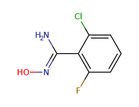 2-Chloro-6-fluoro-N-hydroxy-benzamidine