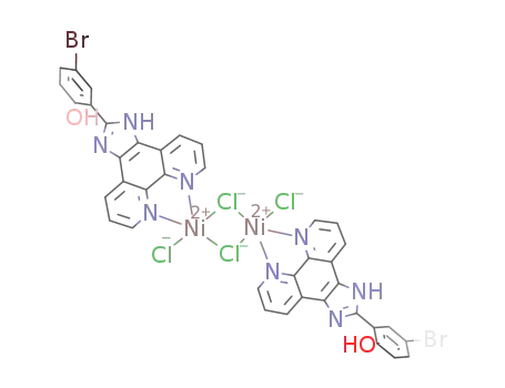 C<sub>38</sub>H<sub>22</sub>Br<sub>2</sub>Cl<sub>4</sub>N<sub>8</sub>Ni<sub>2</sub>O<sub>2</sub>