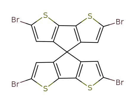 2,2’,6,6’-tetrabromo-4,4’-spirobi[cyclopenta[2,1-b;3,4-b’]dithiophene]