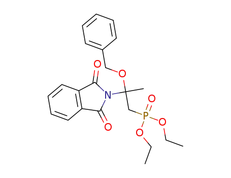 diethyl (2-(benzyloxy)-2-(1,3-dioxoisoindolin-2-yl)propyl)phosphonate